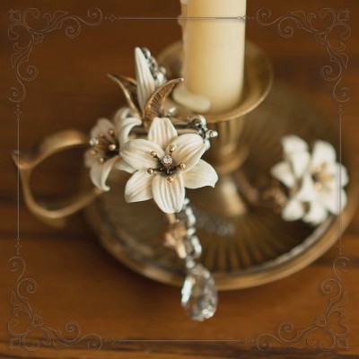 Hoshibako Works Lily Crystal Brooch and Necklaces(Pre-Order/Full Payment Without Shipping)